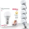 5x LED Leuchtmittel E27 Warmweiß 9W Energiespar-Lampen Lampe Glüh-Birne 230V SET