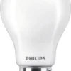 Philips LED SceneSwitch Lampe Ersetzt 60W, E27 Standardform A60, Matt, Dimmen Ohne Dimmer, 1er Pack