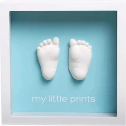 Pearhead Pearhead Kinder-Abdruck-Set Babyprints Fotorahmen 3D Hand-/Fußabdruck