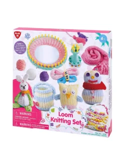 Playgo Spielwaren Loom Knitting Set Knüpfsets Basteln & Kreativitätsspielzeug Spielzeugknaller