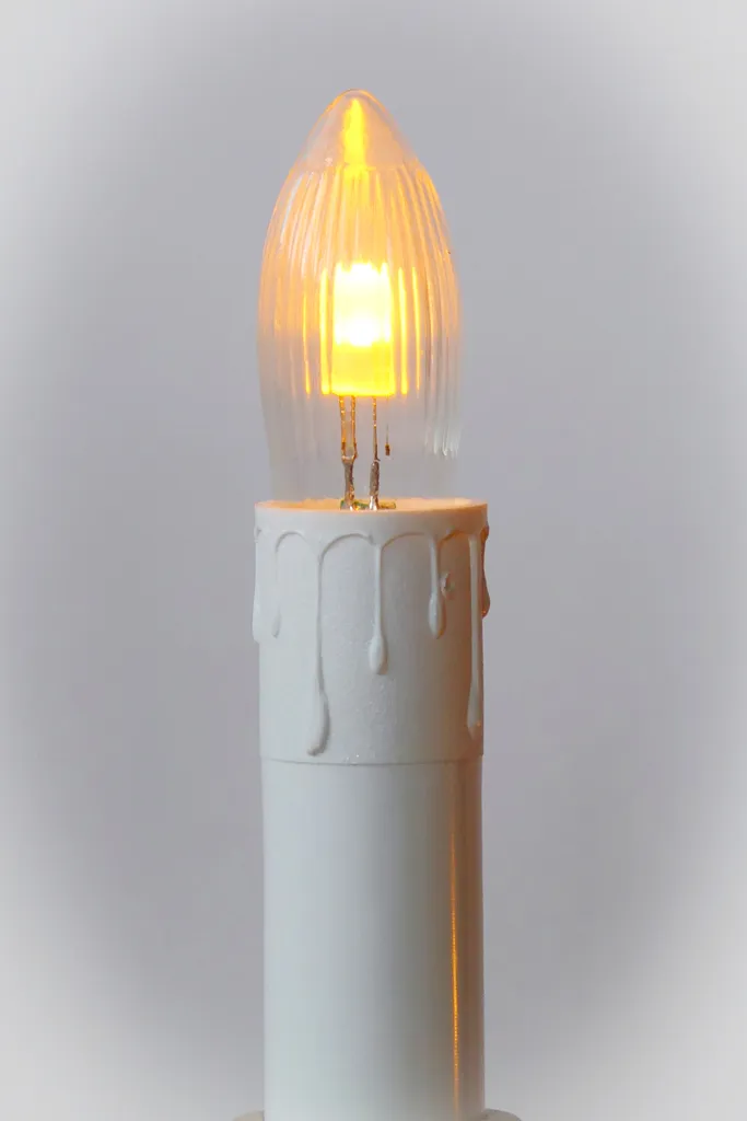 10 St. E10 LED-Ersatzlampen Glühbirnen Topkerze Für Lichterkette 8V-55V/0.2W - Image 4
