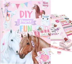 Depesche Spielwaren Miss Melody DIY Paper Fun Book Papier-Bastelsets Basteln & Kreativitätsspielzeug