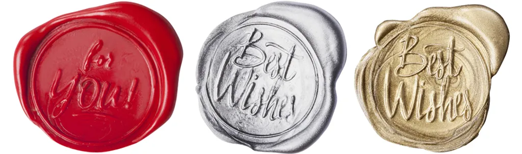 Folia Siegel-Set Inkl. Holzgriff Siegelmotive Siegelwachs - Image 4