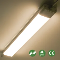 Anten LED Feuchtraumleuchte, 120CM 36W Wannenleuchte 4000k Neutralweiß, 3300Lumen Deckenleucht Wasserfest IP65