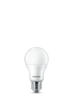 Philips LED Lampe Ersetzt 60W, E27 Standardform A60, Weiß, Warmweiß, 806 Lumen, Nicht Dimmbar, 3er Pack