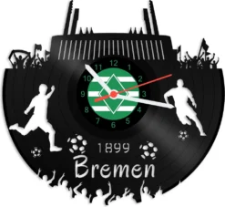Schallplattenuhr Bremen Vereinsliebe