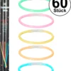 6x Knicklichter 10er Set, 20cm , In Röhe, Party, Neon, Deko, Leuchtstab, Anhänger, Disco