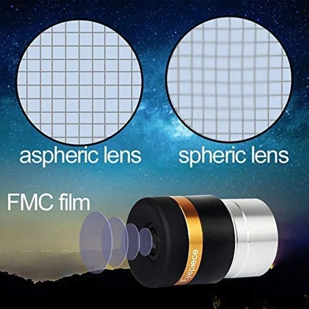 Svbony Teleskop Okular 1.25", Ultraweitwinkel Okular Teleskop, 62 Grad HD Aspherical Okular FĂŒr Teleskop Filter Zubehor - Image 4