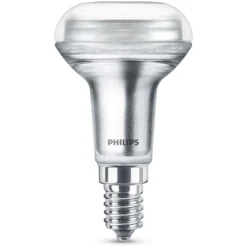 Philips LED Leuchtmittel Glas Reflektor R50 2,8W = 40W E14 Klar 210lm Warmweiß 2700K Flood 36°
