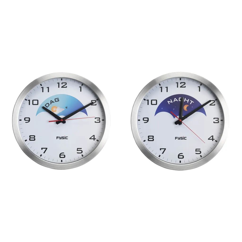 Fysic FK150 - Analoge Demenzuhr, Aluminium - Image 9