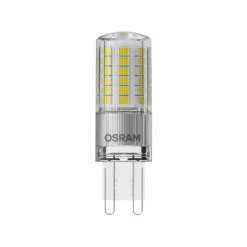 Osram LED Leuchtmittel Stiftsockellampe 4,8W = 48W G9 Klar 600lm 840 Neutralweiß 4000K 320°
