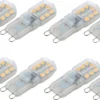 8x G9 LED Glühbirne Warmweiß AC220V 3W Birne Leuchtmittel SMD2835 Dimmbar