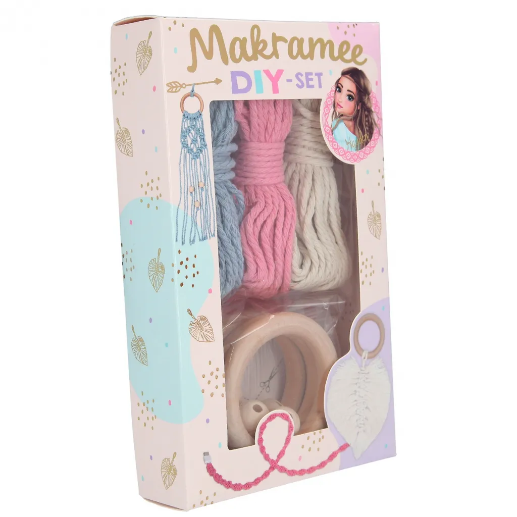 Depesche Spielwaren TOPModel Macramee Bastel-Set Knüpfsets Basteln & Kreativitätsspielzeug Freundschaftsarmbänder - Image 8
