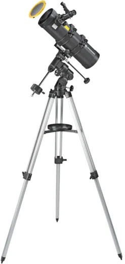 BRESSER Spica-II 130/1.000 EQ3 Spiegelteleskop Mit Smartphone-Adapter & Sonnenfilter