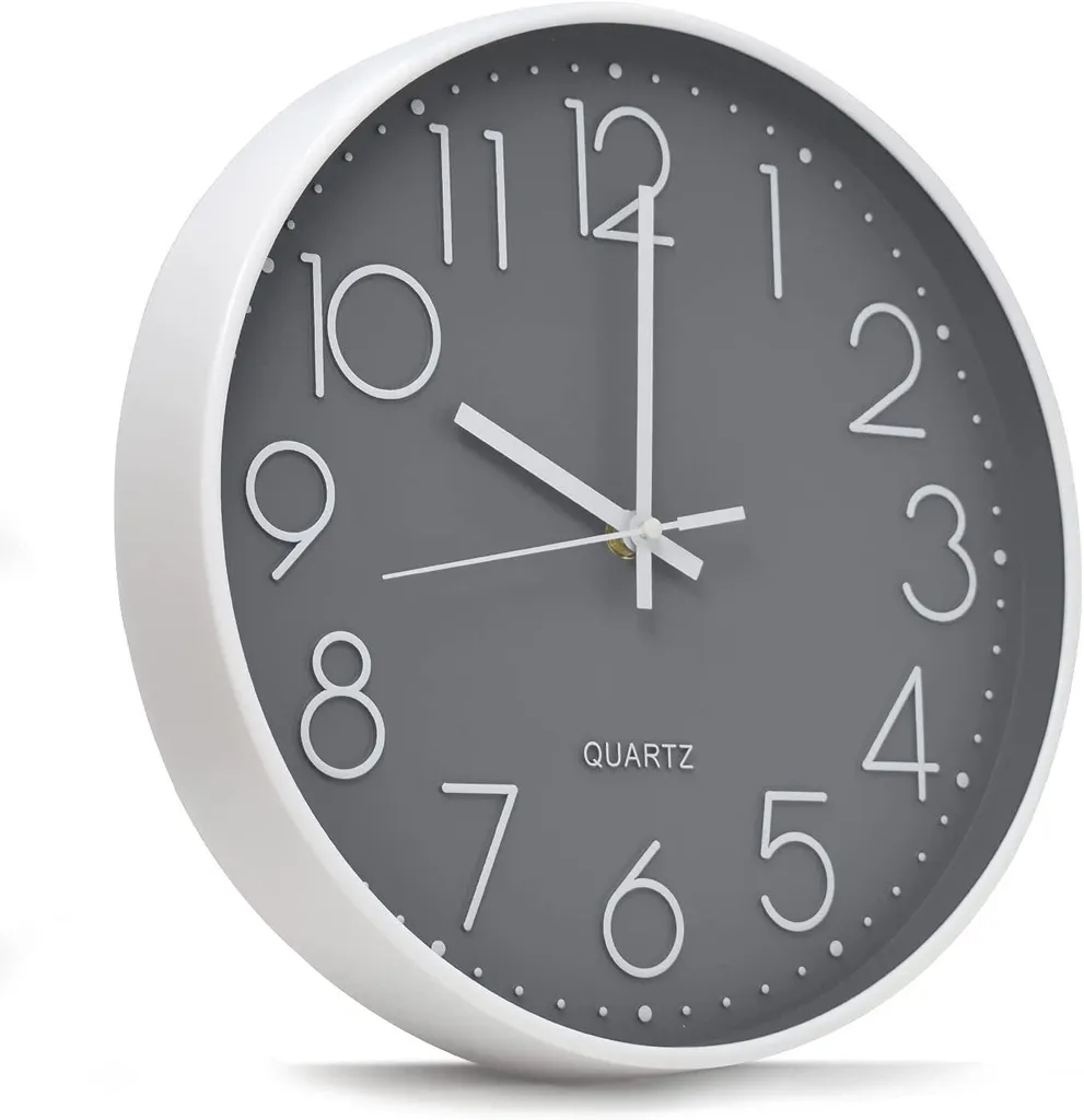 JOEJI’S KITCHEN Wanduhr »Joejis Schöne Wanduhr Ohne Tickgeräusche Wanduhr Groß Wanduhr Modern Wanduhr Vintage Wanduhr Stylische Küchenuhr Wand Uhr Küche