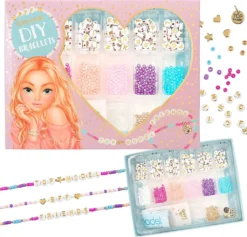 Depesche Spielwaren TOPModel DIY Armbänder Schmuck-Bastelsets Basteln & Kreativitätsspielzeug Lot4dt