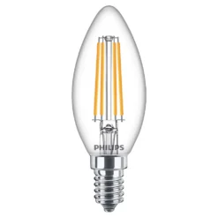 Philips LED Classic 60W E14 WW B35 CL ND SRT4 Licht Kerzenlampe Warmweiß 2700 K