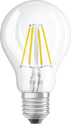 Osram LED Leuchtmittel Star Classic A 40 E27 4,5W Kaltweiß, Klar