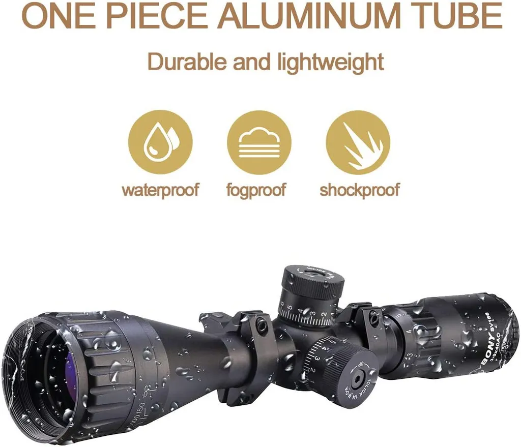 Svbony SV166 Zielfernrohr 3-9x40mm, Zielfernrohr 22mm, IPX6 Wasserdichtes Stoßfest Beschlagfreies Entfernungsmesser Zielfernrohr Für Outdoor-Aktivitäten Mit Weaver Picatinny Montage - Image 5