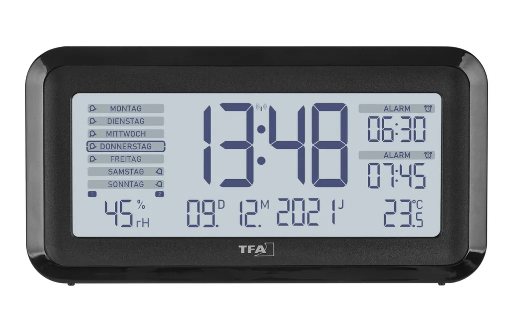 TFA Dostmann TFA Funk-Wecker Mit Raumklima - Image 3