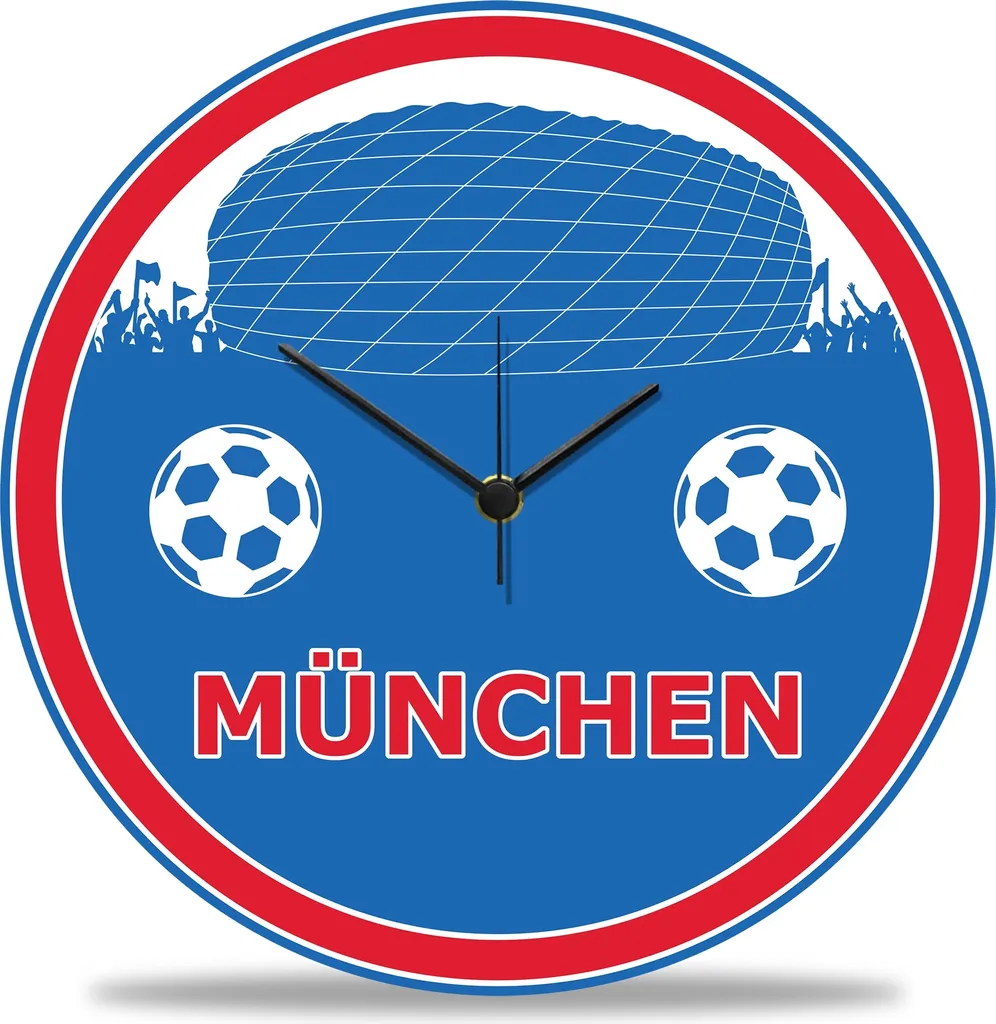 Wanduhr Aus Holz Vereinsliebe München