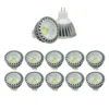 ECD Germany 10er Pack COB MR16 LED Spot 4W - 240 Lumen - 60° Abstrahlwinkel - Kaltweiß 6000K - Ersetzt 20W Halogen - Nicht Dimmbar - Birne Lampe Strahler Leuchtmittel
