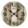 AMS Wanduhr 9650