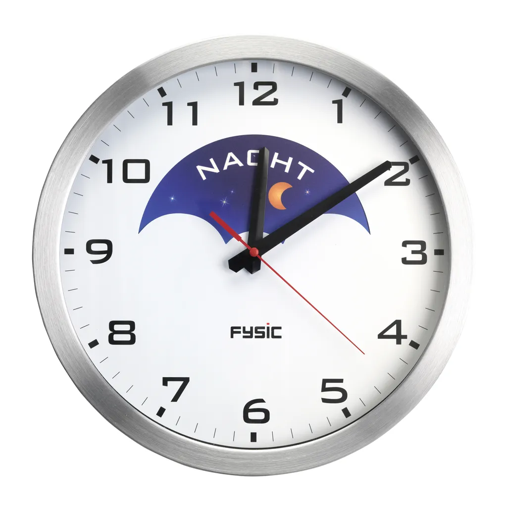 Fysic FK150 - Analoge Demenzuhr, Aluminium - Image 2