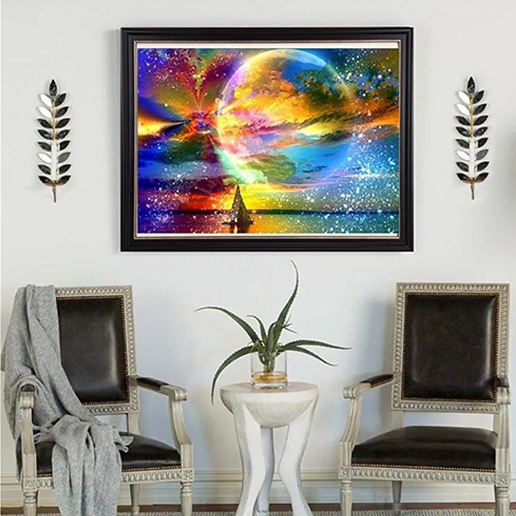 Landschaft Diamant Painting Bilder Voller Bohrer DIY 5D Diamant Malerei Diamond Painting Kits 30x40cm - Image 3