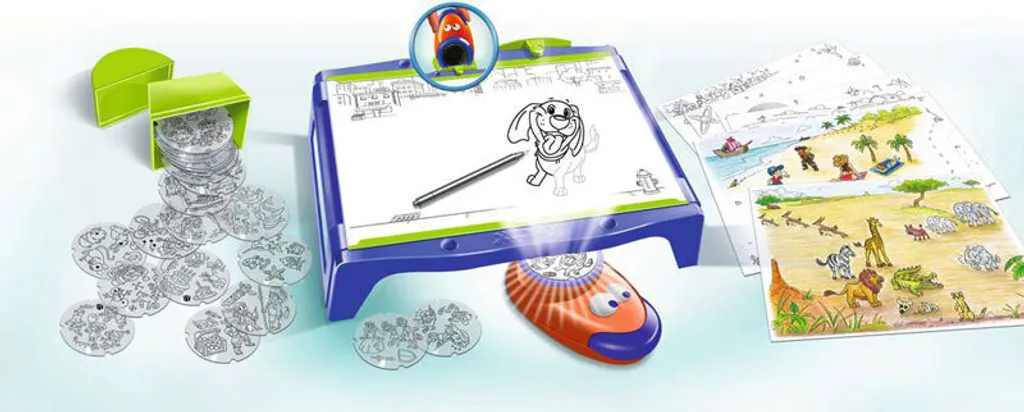 Ravensburger Spielwaren XOOMY® Maxi A4 Malsets Basteln & Kreativitätsspielzeug Ravensburgertopartikel PB22 HK22 Zeichenprojektor - Image 4