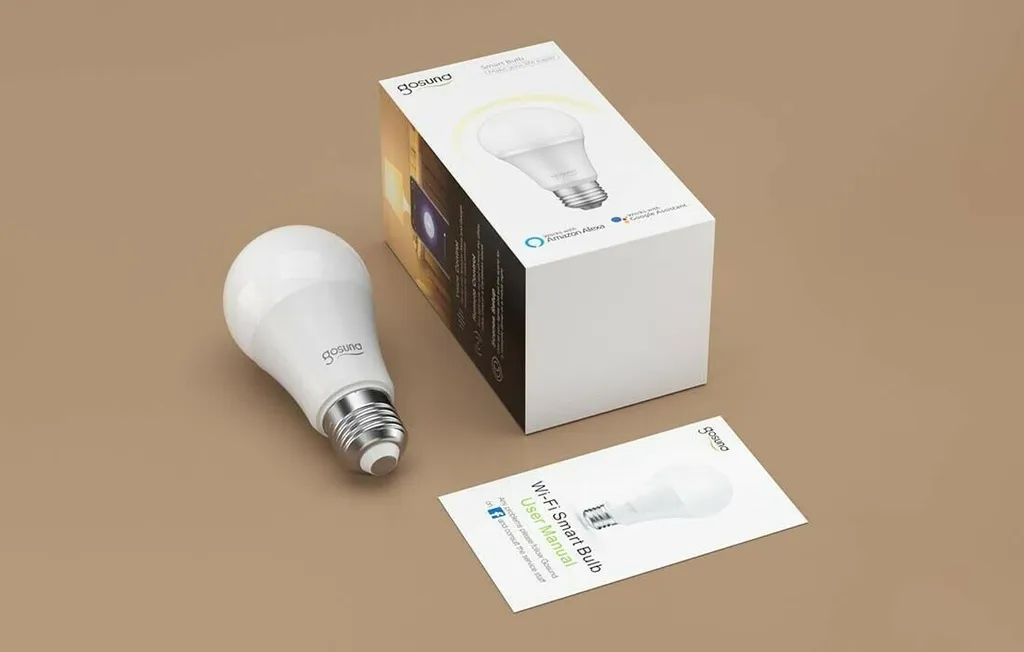 Gosund NiteBird Wifi Birne Smart Alexa Google Warmweiß Lichtfarbe Sprachbedienung E27 8W 2 Stk - Image 7