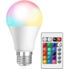 5W E27 LED Glühbirne Dimmbar RGBWW Lampe Licht Birne Leuchtmittel Mit Fernbedienung