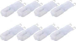 8x G9 LED Glühbirne Warmweiß AC220V 3W Birne Leuchtmittel SMD2835 Dimmbar