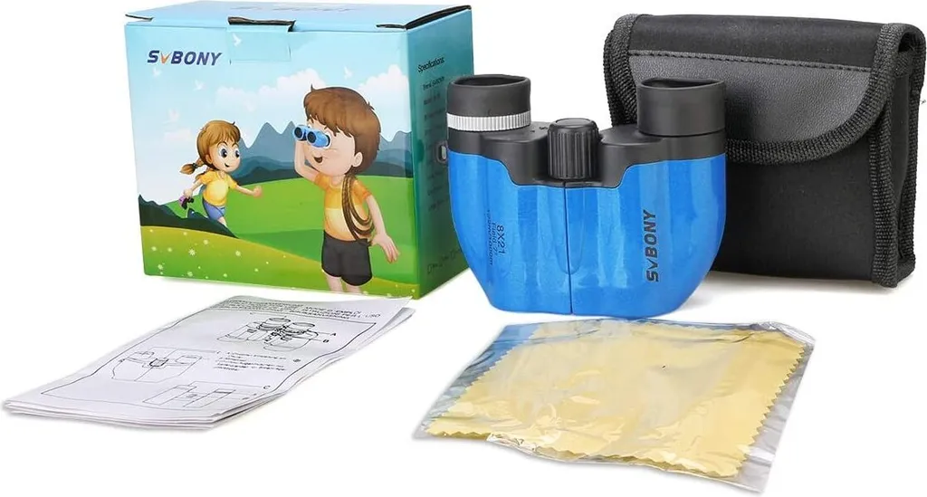 Svbony SV26 Fernglas Für Kinder, FMC-grün, Bak7, Kinderfernglas Ab 3-12 Jahre, 8x21 Fernglas, Geschenken Für Jungen Mädchen(Blau) - Image 7