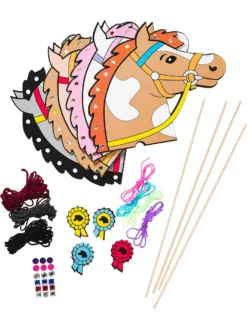 MyToys COLLECTION Spielwaren Playbox Steckenpferde Bunt Mit Zubehör Papier-Bastelsets Basteln & Kreativitätsspielzeug HK22 Pferde Basteln, Bastelpferde, Hobbyhorse Basteln, Papppferd , Papppferd, Papierpferde, Pferd Mit Stab Blackoffer2022 Artikelhigh...