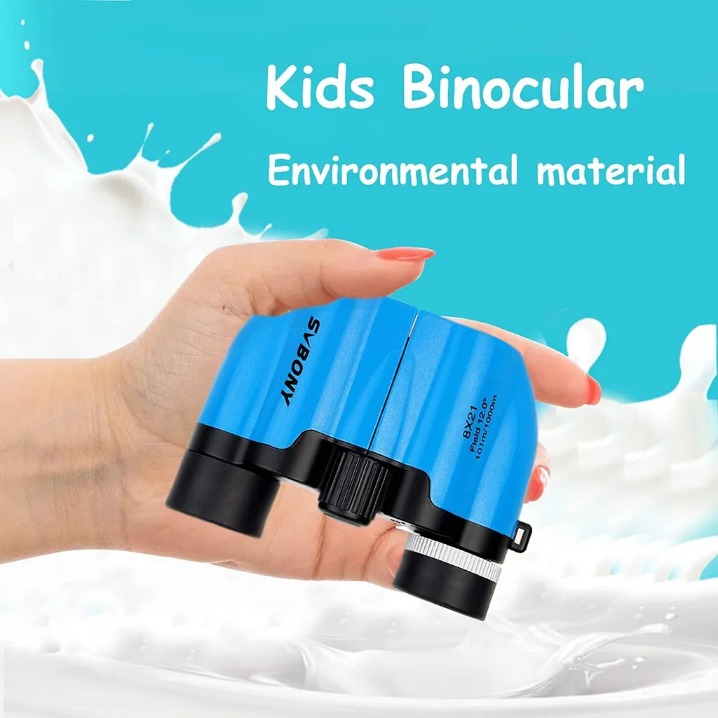 Svbony SV26 Fernglas Für Kinder, FMC-grün, Bak7, Kinderfernglas Ab 3-12 Jahre, 8x21 Fernglas, Geschenken Für Jungen Mädchen(Blau) - Image 5