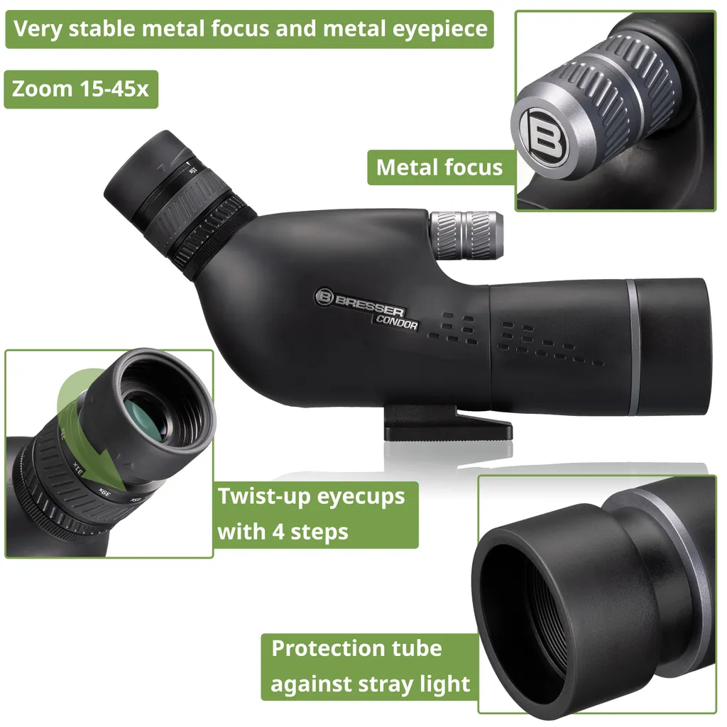 BRESSER Condor 15-45x50 Gen. II Spektiv - Image 4