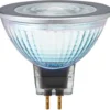 Osram LED Reflektor Super Star MR16 50 GU5.3 8W Warmweiß, Dimmbar, Klar