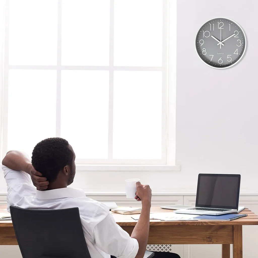 JOEJI’S KITCHEN Wanduhr »Joejis Schöne Wanduhr Ohne Tickgeräusche Wanduhr Groß Wanduhr Modern Wanduhr Vintage Wanduhr Stylische Küchenuhr Wand Uhr Küche - Image 6