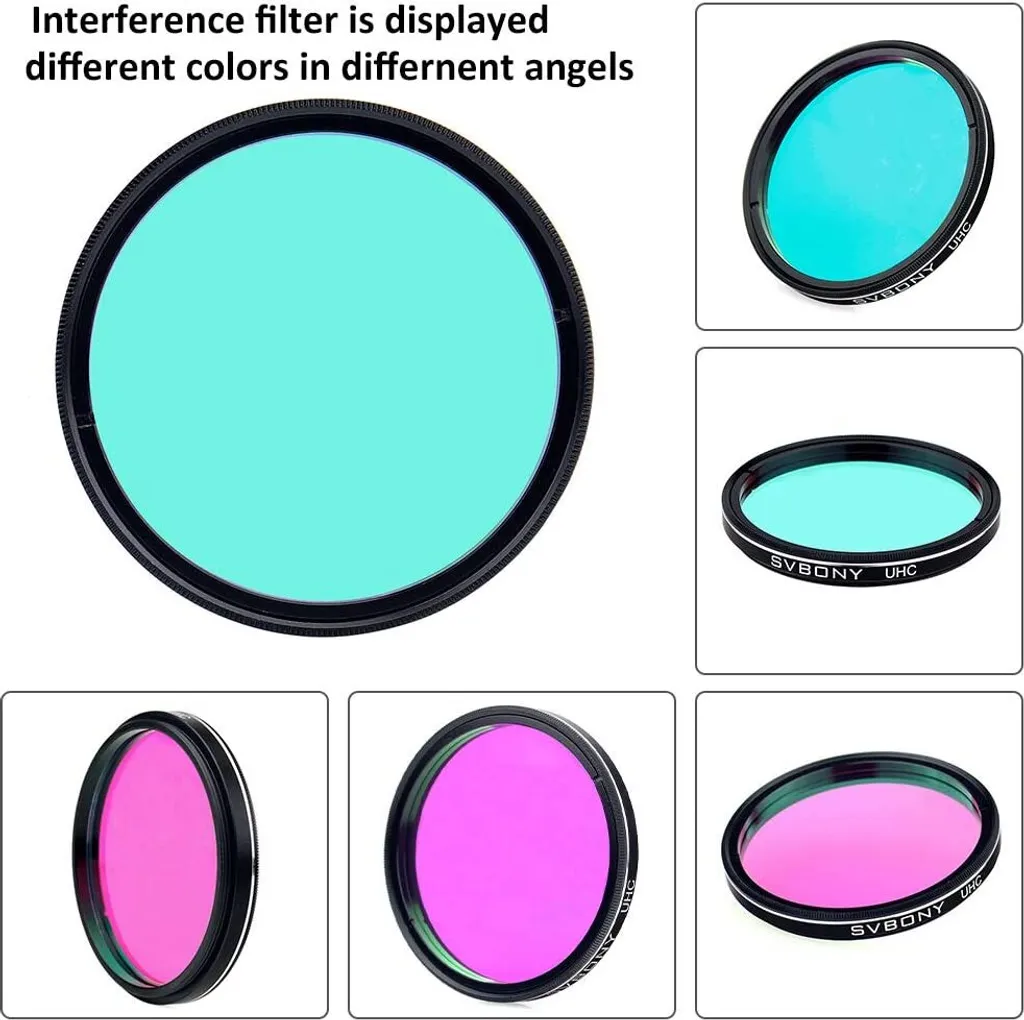 Svbony Okular Filter 2zoll, UHC Filter, LichtverschmutzungTeleskop Filter Für Teleskop Und Fotografie, Moon Filter - Image 2