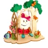 Drechslerei Kuhnert - Bastelset Osterdekoration Schaukel - Maße Ca. 16 X 10 X 16cm - 10205