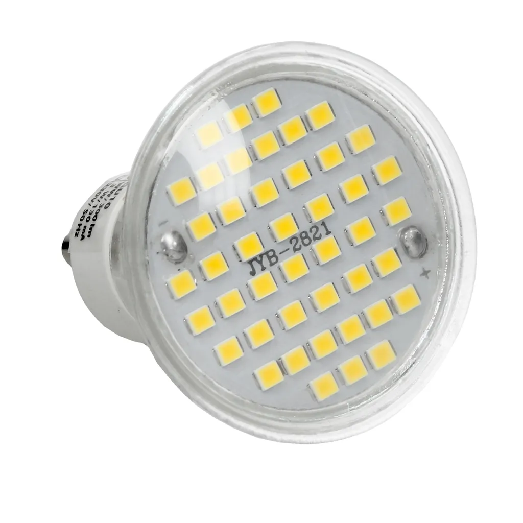 ECD Germany 20er Pack GU10 LED Spot 3W - AC 220-240V - 251 Lumen - Warmweiß 3000K - Aus Glas - A+ - Birne Lampe Strahler Leuchtmittel