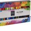 Ölfarben Set Für Anfänger Und Profis - 40 Tuben Je 20 Ml - Künstler Bedarf Malerei Zubehör