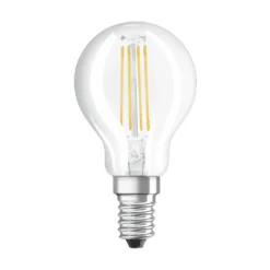 Osram LED Leuchtmittel Star Classic P40 E14 4W Neutralweiß, Klar