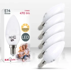 LED Leuchtmittel E14 Energiespar-Lampe 5 Watt Glüh-Birne