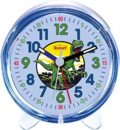 Scout Kinder Wecker Alarm Favorit DINO Blau Jungen 280001044