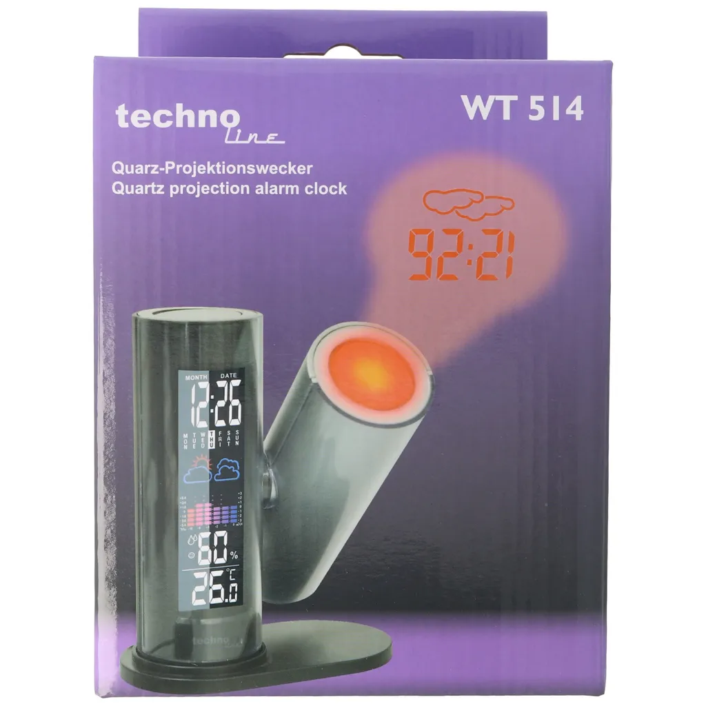 Technoline WT 514, AAA Micro, LR 03, 1,5 V, Schwarz, 70 Mm, 26 Mm, 101 Mm - Image 3
