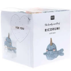 Rico Design Häkelset Ricorumi Animals Narwal Mehrteilig