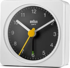 Braun BC02WB - Quarzwecker - Weiss