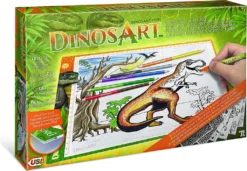 DINOSART Spielwaren Dino Leuchtpad Zum Nachzeichnen Malsets Basteln & Kreativitätsspielzeug